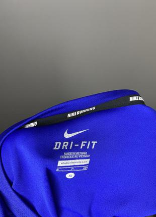 Nike спортивна футболка синя сітчаста5 фото