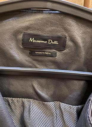 Замшева куртка massimo dutti
