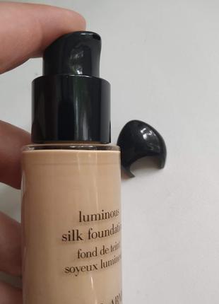 Giorgio armani luminous silk foundation тональний крем