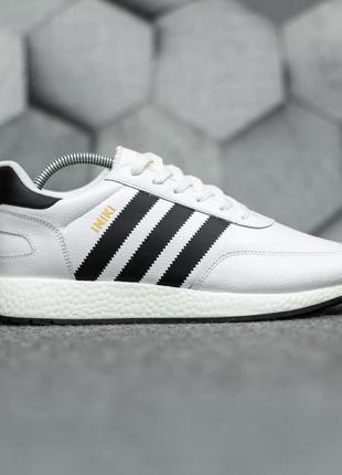 Мужские кроссовки adidas iniki белые скидка sale | чоловічі кросівки білі знижка