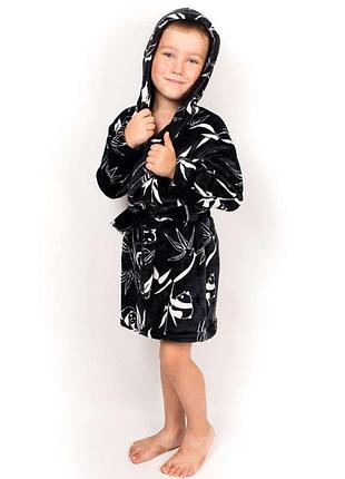 Теплий махровий халат з капюшоном/теплий махровий халат