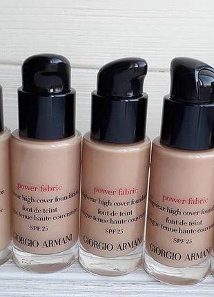 Armani power fabric spf 25 - тональная основа