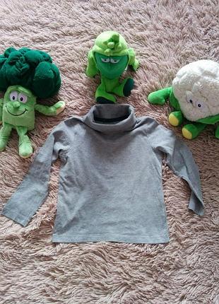 Гольф водолазка лонгслiв для хлопчика 3-4р.