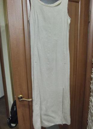 Сукня льняна,сарафан ,плаття максі з натурального льону