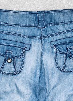 Женские джинсовые бриджи george на резинках2 фото
