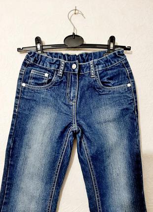 Palomino брендовые джинсы синие детские на девочку 7-9лет германия4 фото