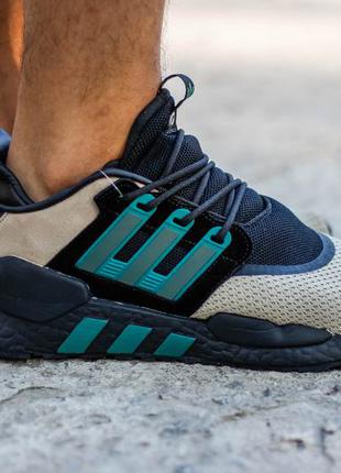 Кросівки чоловічі adidas packer x eqt support зелені / кросівки чоловічі адідас адідас кроси7 фото