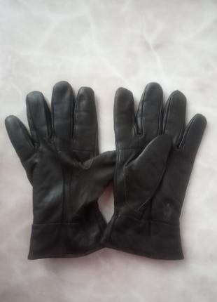 Кожаные перчатки3 фото