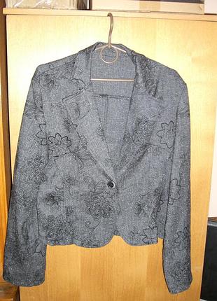 Жакет серый