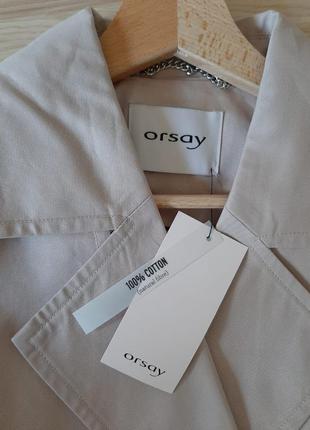 Тренч плаш бренда orsay, s_m. (36_38). привезен из австрии.3 фото