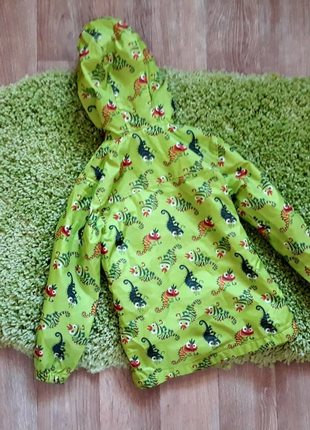 Дождевик, плащ, ветровка на флисе george 4