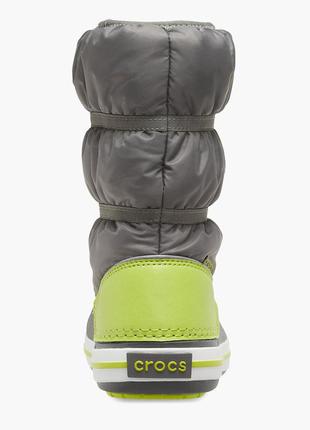 Сапоги дутики crocs kids' crocband winter boot3 фото