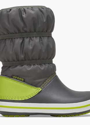 Сапоги дутики crocs kids' crocband winter boot2 фото