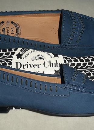 Балетки туфли лоферы мокасины driver club usa us6,5 eu37 кожа2 фото