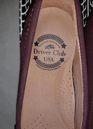 Балетки туфли лоферы мокасины driver club usa us8,5 eu39-39,57 фото