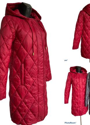 Фірмова стильно якісна довга куртка пальто