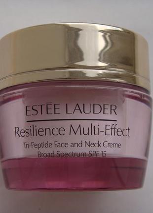 Крем дневной  estee lauder resilience multi effect  15 ml - скидка!1 фото