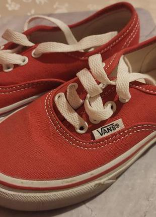 Кеды для девочки vans