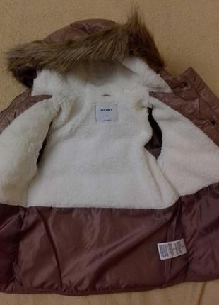 Зимняя куртка олд неви, размер 3,4,5 лет5 фото