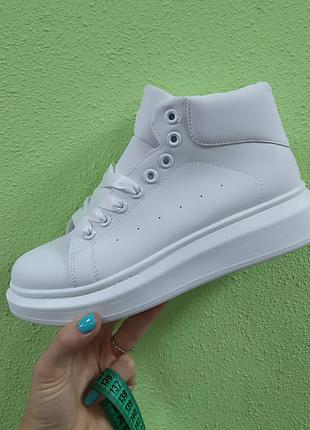 Деми ботинки высокие кроссовки