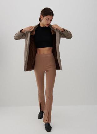Стильні трендові штани з розрізами в стилі zara reserved❤️6 фото