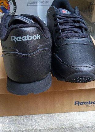 Кожаные женские кроссовки reebok classic3 фото