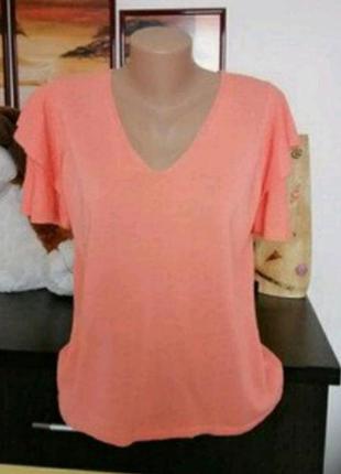 Кофточка рукава волан