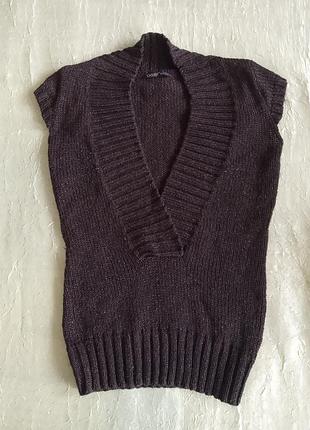 Жилет ,, oggi,,,з люрексовою ниткою.