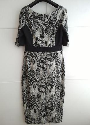 Нове шикарне осіннє плаття міді від marks&spenser 46разм.2 фото