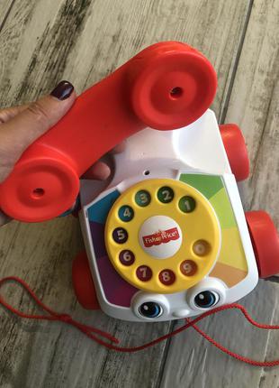 Fisher price телефон-каталка3 фото