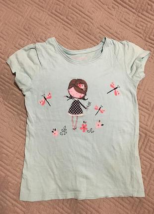 Футболочка на девочку 6-7 лет