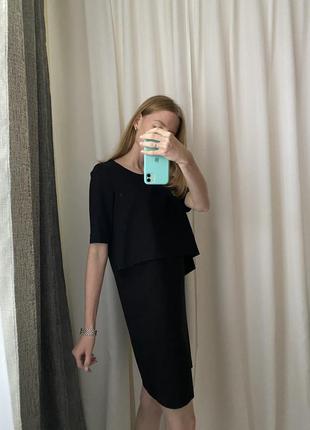 Платье черное cos