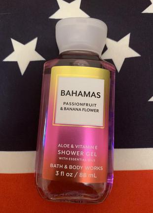 Парфюмированный гель для душа bahamas  от bath and body works usa2 фото