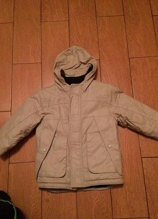 Фирменная зимняя куртка на 2-3 года 98 см