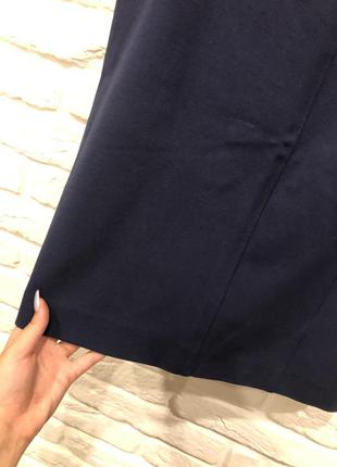 Классическая синяя юбка liu jo6 фото