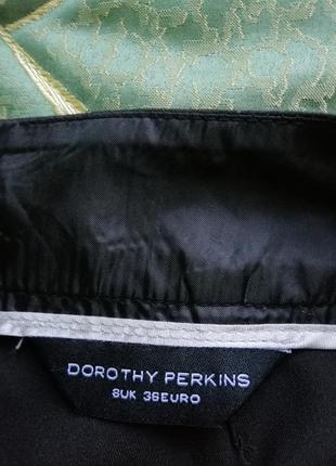 Шикарная юбка dorothy perkins. чёрная крутая юбка.7 фото