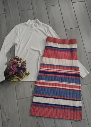 Трикотажная юбка h&m