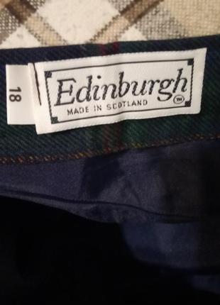 Плісирована спідниця тартан edinburgh woollen mill шотландія6 фото