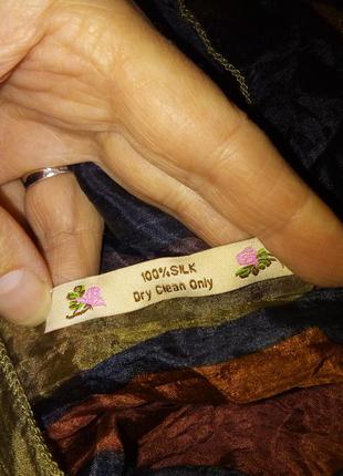 Шелковый шарф