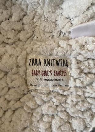 Куртка пальто кофта для дівчинки zara 1,5 роки 2