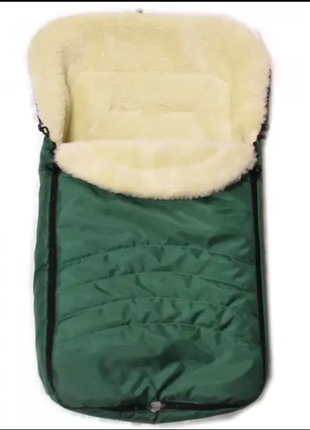 Чохол, конверт, матрацик на овчинка в коляску і санки