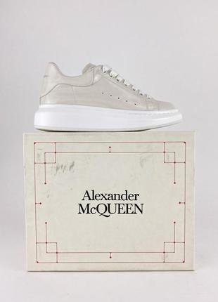 Alexander mcqueen white crema