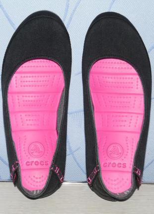 Мокасини crocs stretch sole flat (35eur/22см)