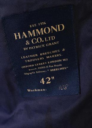 Легкий полу шерстяной мужской пиджак hammond8 фото