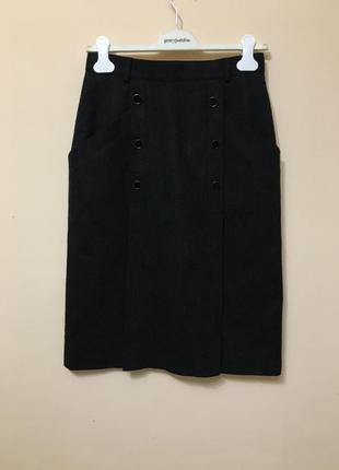 Шерстяная юбка gerry weber 100% шерсть woolmark