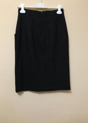 Шерстяная юбка gerry weber 100% шерсть woolmark3 фото