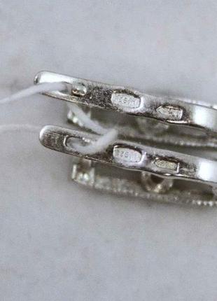 Серьги серебро 925 пробы