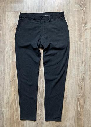 Чоловічі теплі класичні брюки zara