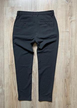 Чоловічі теплі класичні брюки zara2 фото