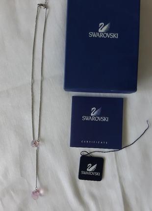 Колье swarovski